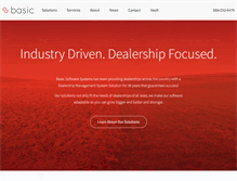 Tablet Screenshot of basic-software.com